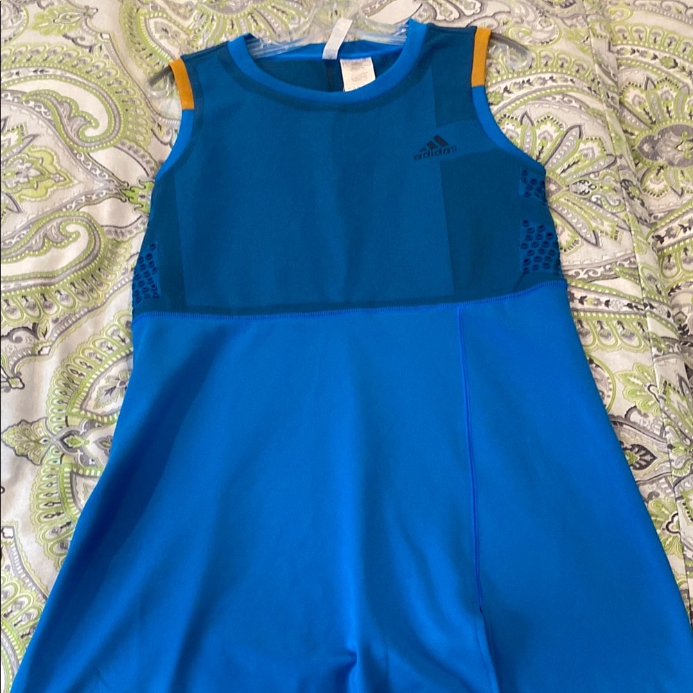 Adidas Vibrant Blue T-Shirt Dress